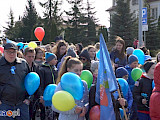NIEBIESKI Marsz przeszedł ulicami Łomży! [VIDEO-DRON]