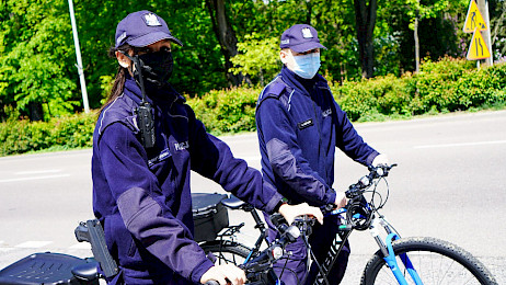 Policjanci na rowerach – wracają po zimowej przerwie