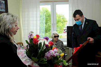Setne urodziny Pani Haliny z Łomży
