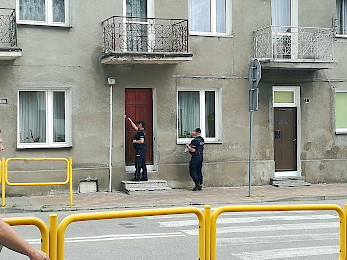 Ewakuacja w Kolnie
