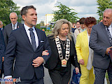 602. rocznica nadania Łomży praw miejskich. Uroczysta sesja plenerowa w parku  [FOTO]