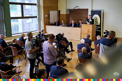 Podlascy przedsiębiorcy spotkali się z wicepremierem Jackiem Sasinem