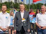 Tomasz Siemoniak w Łomży. Ostatnie godziny kampanii  [FOTO | VIDEO]