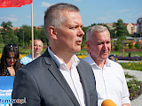 Tomasz Siemoniak w Łomży. Ostatnie godziny kampanii  [FOTO | VIDEO]