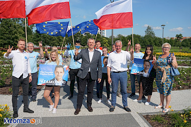 Tomasz Siemoniak w Łomży. Ostatnie godziny kampanii  [FOTO | VIDEO]