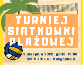 Zgłoś swoją drużynę na Turniej Siatkówki Plażowej MOSiR Łomża!