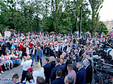 Andrzej Duda w Łomży. Tłumy łomżyniaków na Plcau Niepodległości [FOTO | VIDEO]