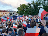 Andrzej Duda w Łomży. Tłumy łomżyniaków na Plcau Niepodległości [FOTO | VIDEO]