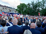 Andrzej Duda w Łomży. Tłumy łomżyniaków na Plcau Niepodległości [FOTO | VIDEO]