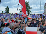 Andrzej Duda w Łomży. Tłumy łomżyniaków na Plcau Niepodległości [FOTO | VIDEO]