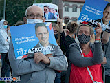 Andrzej Duda w Łomży. Tłumy łomżyniaków na Plcau Niepodległości [FOTO | VIDEO]