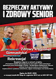 Bezpieczny, aktywny i zdrowy Senior Darmowy projekt