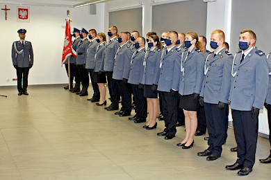 OBCHODY ŚWIĘTA POLICJI W ŁOMŻY