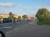 Olbrzymi wyciek na Sikorskiego. Utrudnienia w ruchu [FOTO]