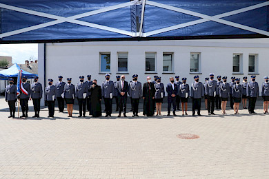 OBCHODY ŚWIĘTA POLICJI W ŁOMŻY  [FOTO]