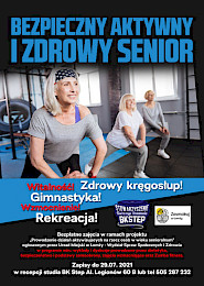 Bezpłatny program trenigowy "Bezpieczny, aktywny i zdrowy Senior"