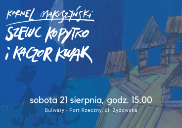 Szewc Kopytko i Kaczor Kwak- spektakl TLiA na łomżyńskich bulwarach