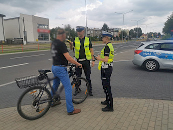Podsumowanie piątkowych działań „Bezpieczny jednoślad”