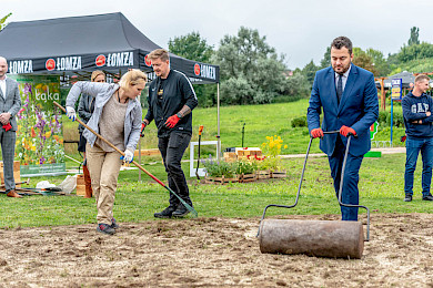 W Łomży powstaje niecodzienny projekt – Łąki Łomży [FOTO]