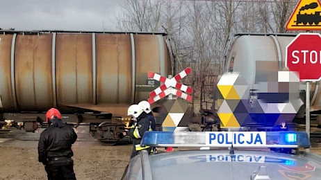 Nie zatrzymała się na znaku STOP