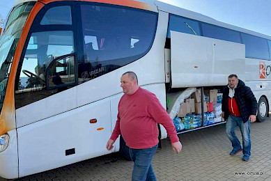 Pomoc z Łomży trafiła już do uchodźców z Ukrainy [FOTO]