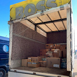 Kolejny transport z pomocą z Łomży ruszył na Ukrainę  [FOTO]