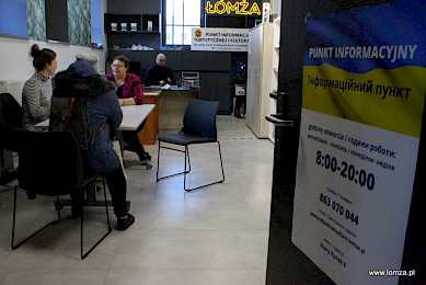 Ruszył Punkt Informacyjny o pomocy dla Ukrainy