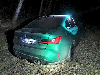 PODLASKIE: Odnaleziono BMW warte 600 tyś zł.