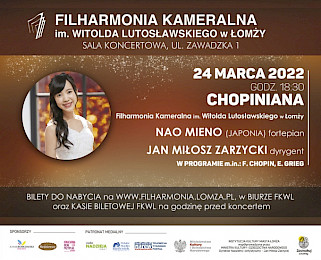 Chopiniana w Filharmonii Kameralnej w Łomży