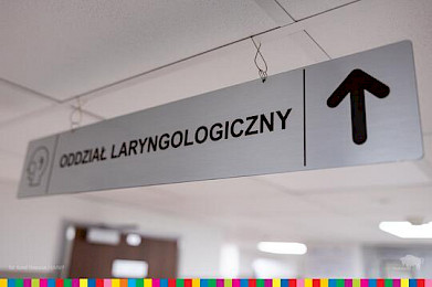 Laryngologia w łomżyńskim szpitalu przystosowana do warunków epidemii