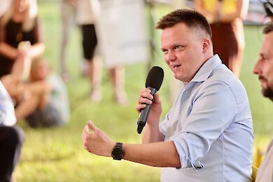 Szymon Hołownia spotka się z łomżyniakami