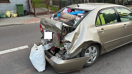Wypadek w Piątnicy  [FOTO]