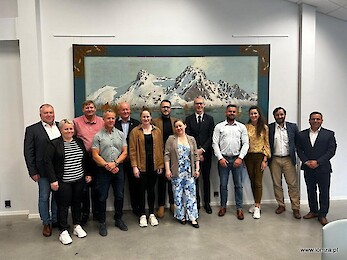 Łomżyńska delegacja w norweskim Okręgu Nordland