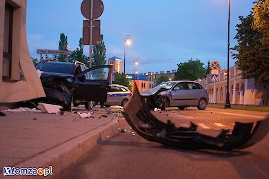 Łomża 61. na liście najbardziej kolizyjnych i wypadkowych miast