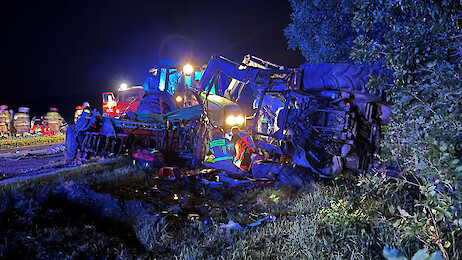 Tragiczny wypadek pod Łomżą. Nie żyją dwie osoby