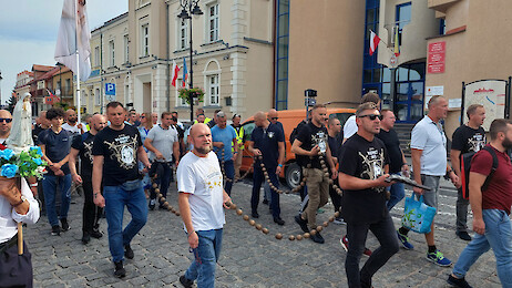 Tysiące Wojowników Maryi w Łomży  [FOTO]