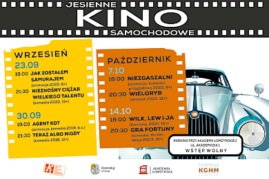 Jesienne Kino Samochodowe