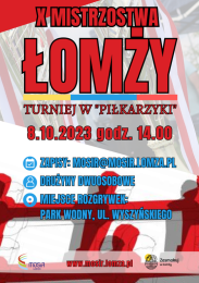 X Mistrzostwa Łomży w "Piłkarzyki"
