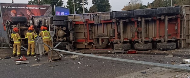 Utrudnienia na DK61  [FOTO]