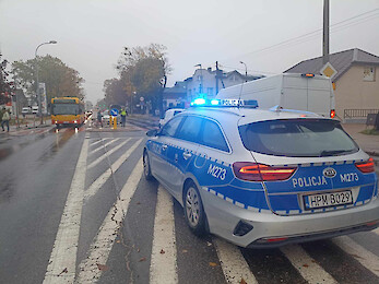 Potrącenie nastolatka na Legionów