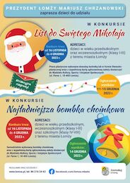 Przedświąteczne konkursy dla dzieci