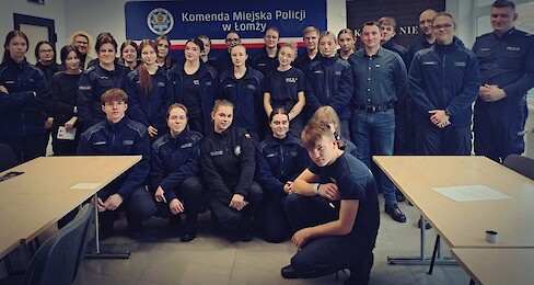 Dzień Otwarty w Komendzie Miejskiej Policji w Łomży