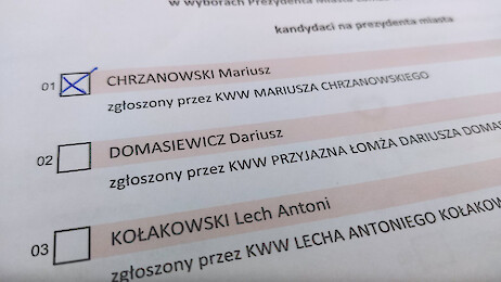 [AKTUALIZACJA] Chrzanowski z szansą na wygraną w pierwszej turze - pierwsze cząstkowe wyniki
