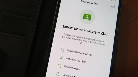 E-wizyta w ZUS to prosty sposób na rozmowę z ekspertem