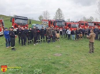 Strażacy oczyszczali Górę Królowej Bony