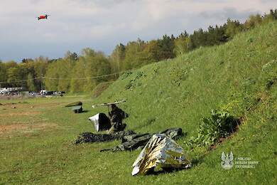 Terytorialsi uczą się maskowania przed dronami