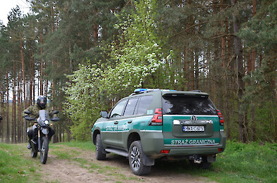 Miniony weekend na polsko - białoruskiej granicy