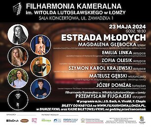Estrada Młodych w Filharmonii Kameralnej w Łomży