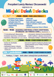 Miejski Dzień Dziecka - program wydarzeń