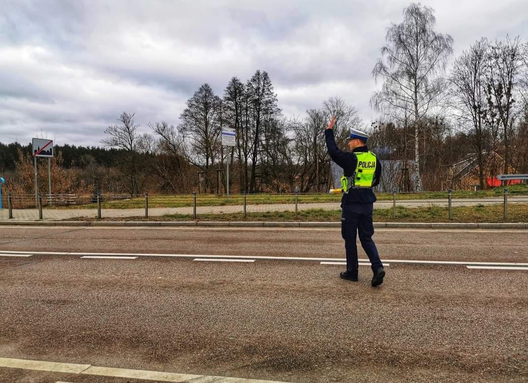 Przekroczyła dozwoloną prędkość o 58 kilometrów na godzinę